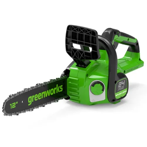 Пила аккумуляторная цепная Greenworks 30 см 24V GD24CS30, бесщеточная, без АКБ и ЗУ